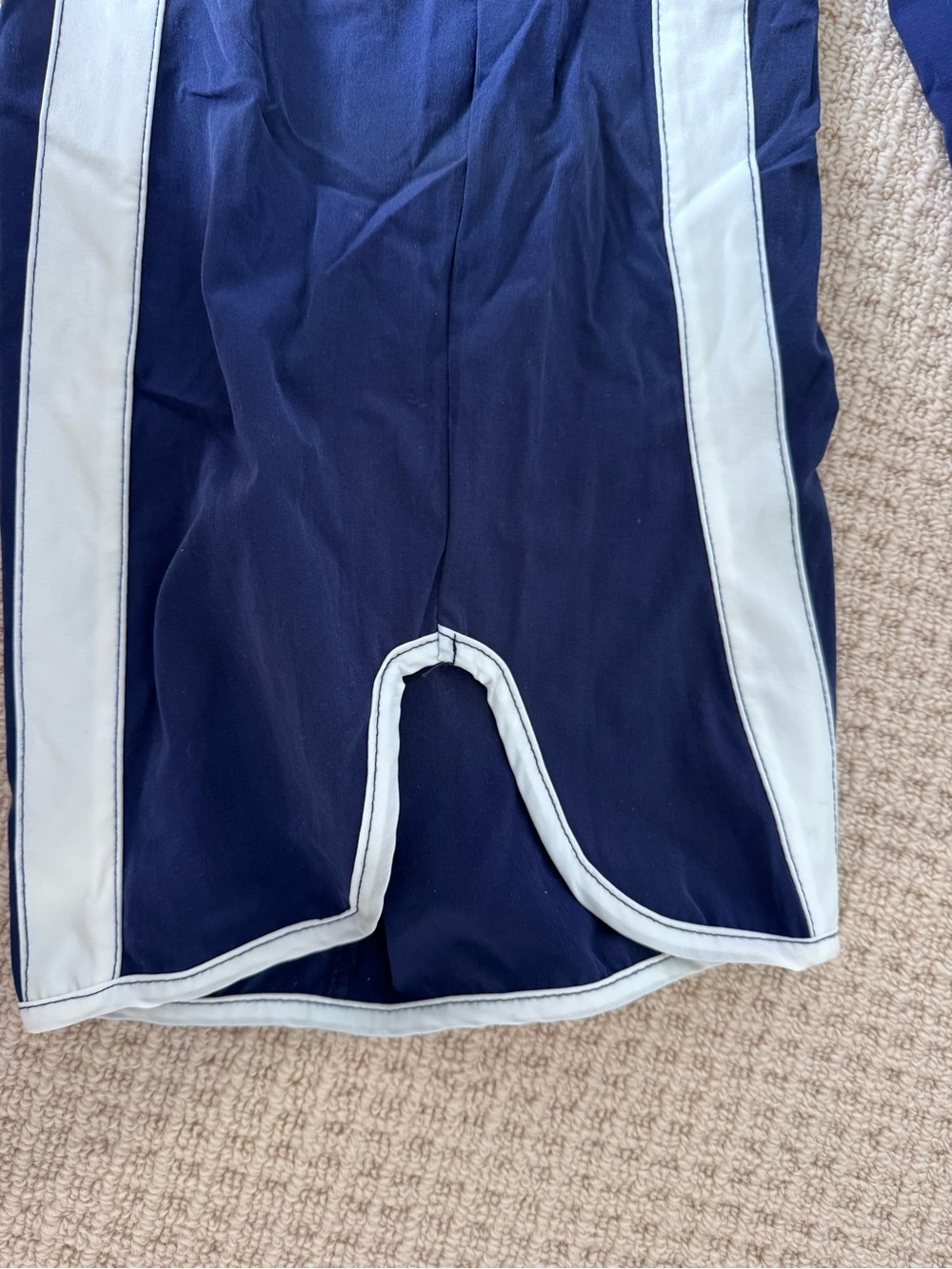 NWT Champ is Here Free People Style Navy Track Pants Ankle M - Picture 3 of 4